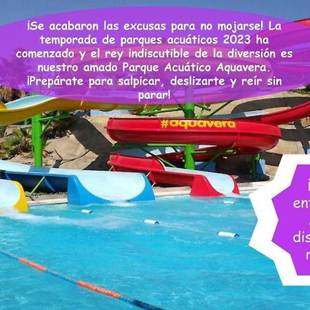 Casa Baja Naturista Con Patio En Primera Linea! Vera Extérieur photo